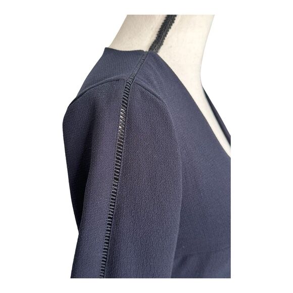 Club Monaco Women Button AccentsBlack Mini Dress Size 00 - Picture 3 of 16